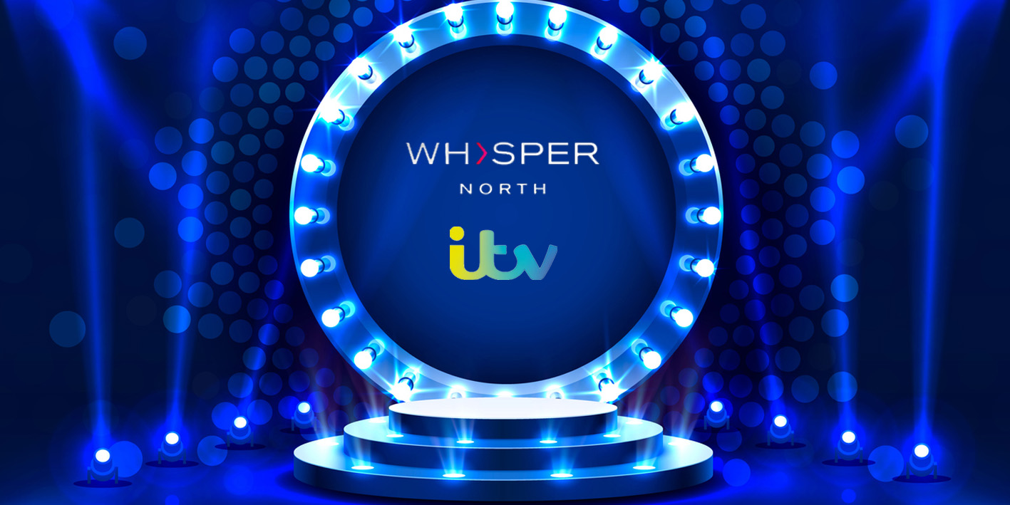 graphic of TV game show stage