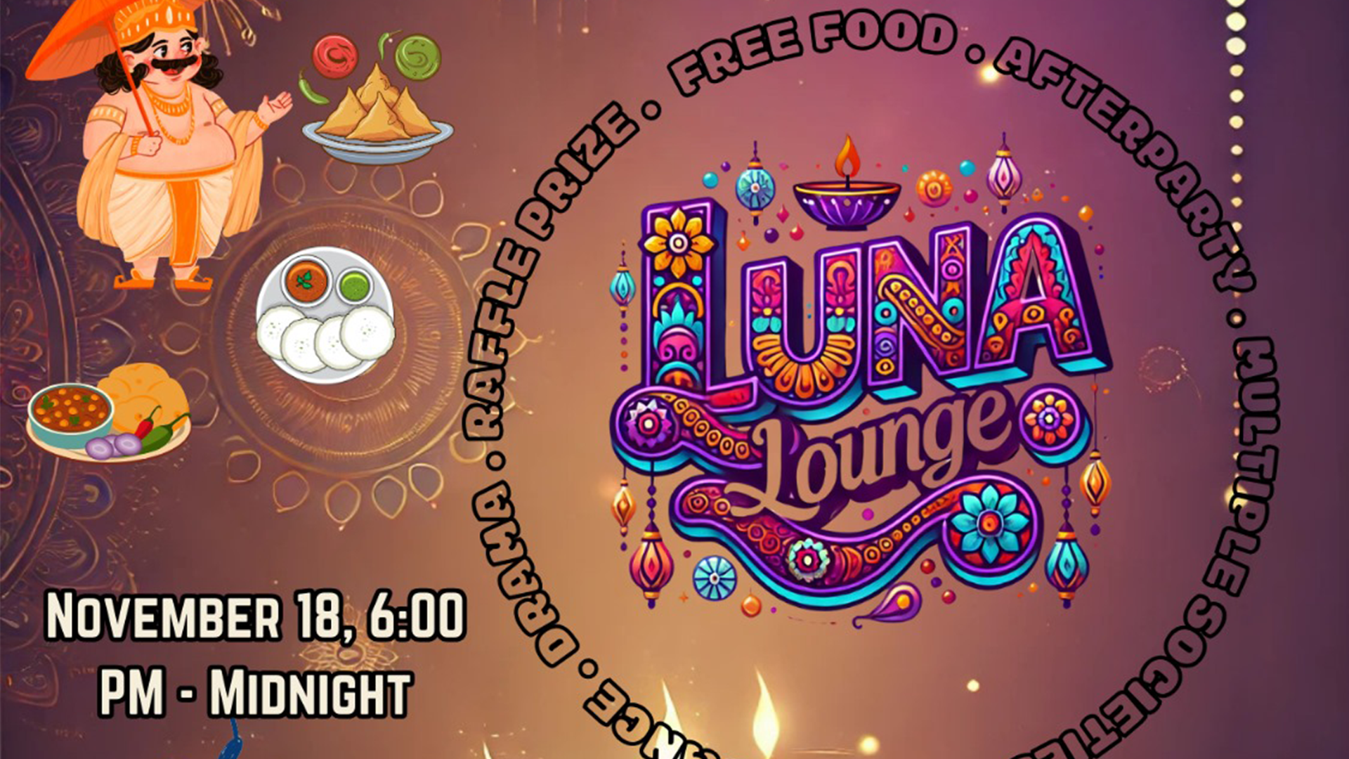 Telugu Wolves society presents Diwali wrap up event 16 November