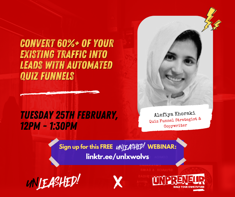 unleashed business webinar for students Feb 2025