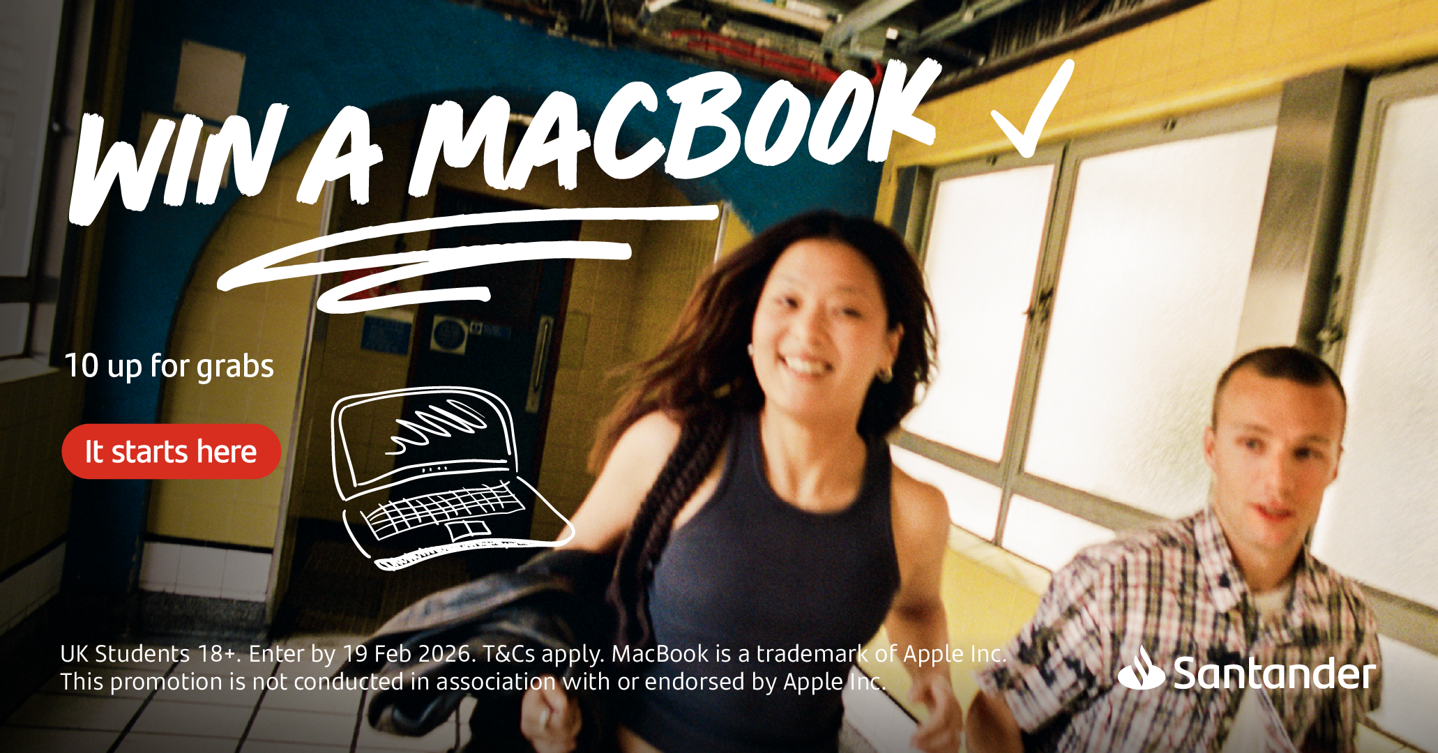 10 Macbooks up for grabs with Santander