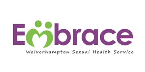Embrace sexual health service Wolverhampton logo