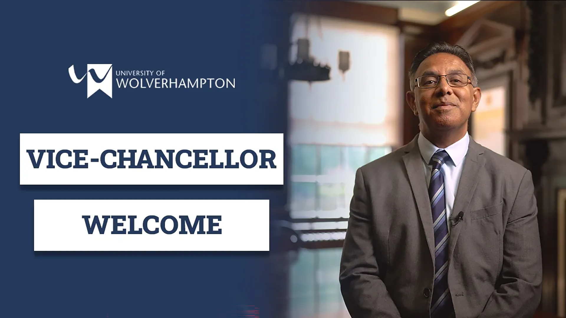 Vice-Chancellor welcome video thumbnail