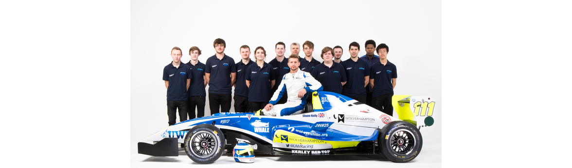University of Wolverhampton F3 Race Team and Renault Car