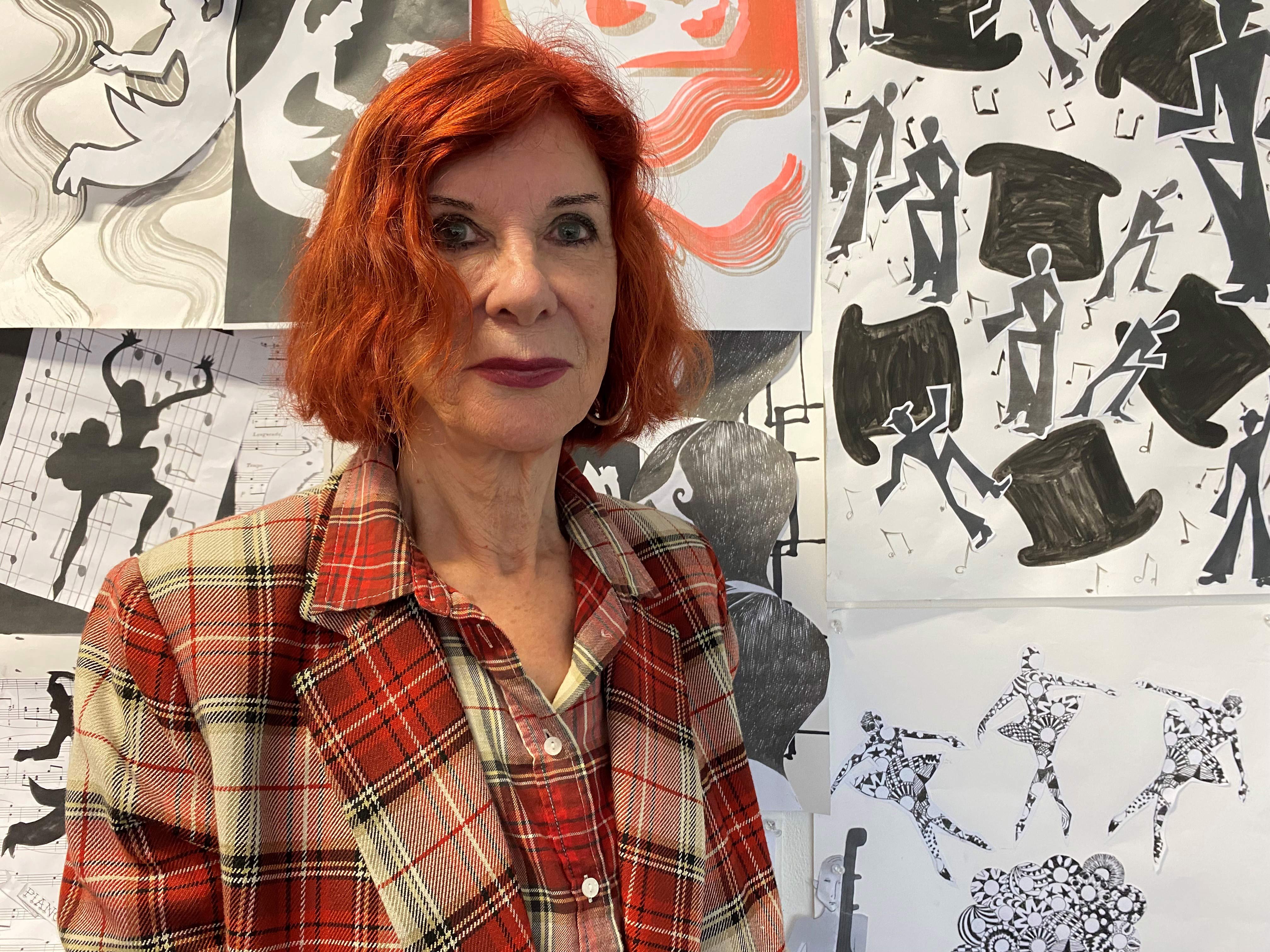 Janet MacDougall in the Wolverhampton School of Art