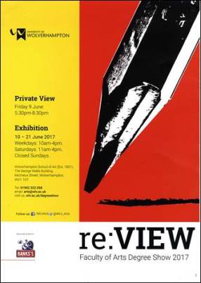 re:VIEW Degree Show 2017