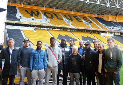 Students learn about sports economics at Molineux Stadium