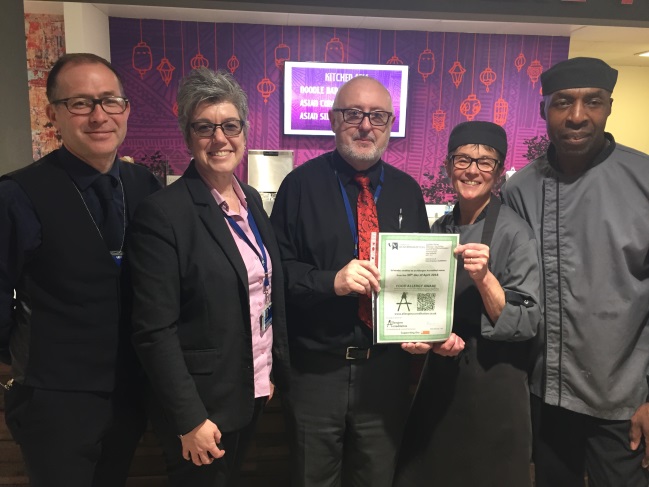 The University has received Allergen accreditation status
