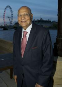 Lord Swarj Paul of Marylebone at the House of Lords Event