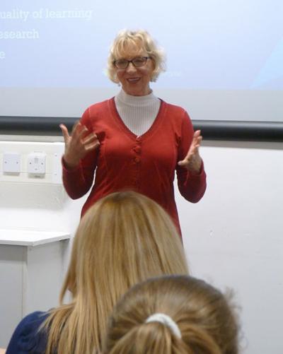 Marie Rowe, leading film industry figure – is a casting director of films such as ‘Rain Man’ and ‘Good Morning Vietnam’ – and has shared her top tips on how to get into the industry with students at the University