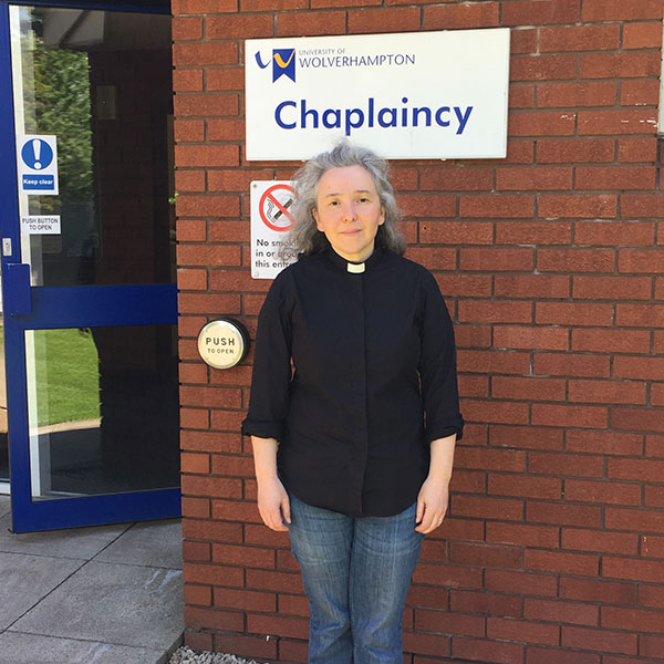Picture of new senior chaplain Sarah Schofield