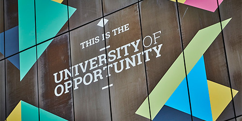 This is The University of Opportunity motif