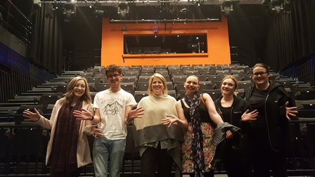 Former music student, Clare Teal, visits the University to talk to music students about the industry and her career