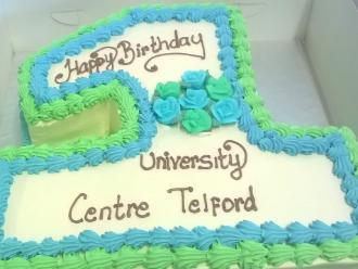 The University Centre Telford celebrates its first birthday.