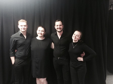 Four students auditioned to be part of a choir supporting international singer Josh Groban on tour.