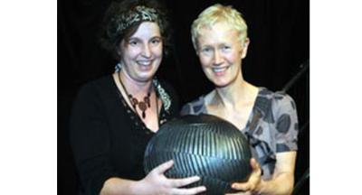 Senior Lecturer Ceramics Gwen Heeney received the special student award for education by international ceramics festival 