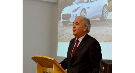 Mike Wright, executive director for Jaguar Land Rover (JLR)