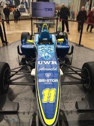 F3 Cup Car being unveiled at the Bullring Birmingham event.
