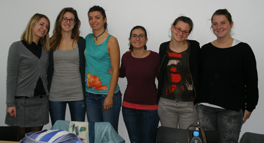 Six students from the University of Turin