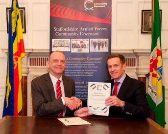 University signs Armed Forces Community Covenant Signing