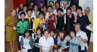 Students from Tokai-Gakuen University (Japan) at the University of Wolverhampton's School of Health