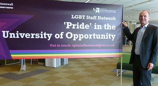 Vice Chancellor supporting LGBT