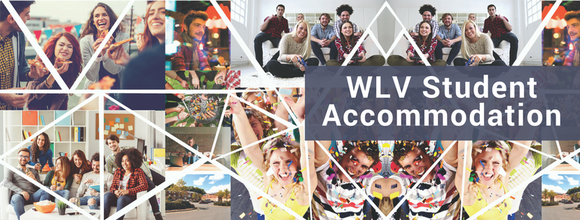 WLV Student accommodation banner