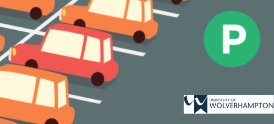 Car park animation image 550 x 250