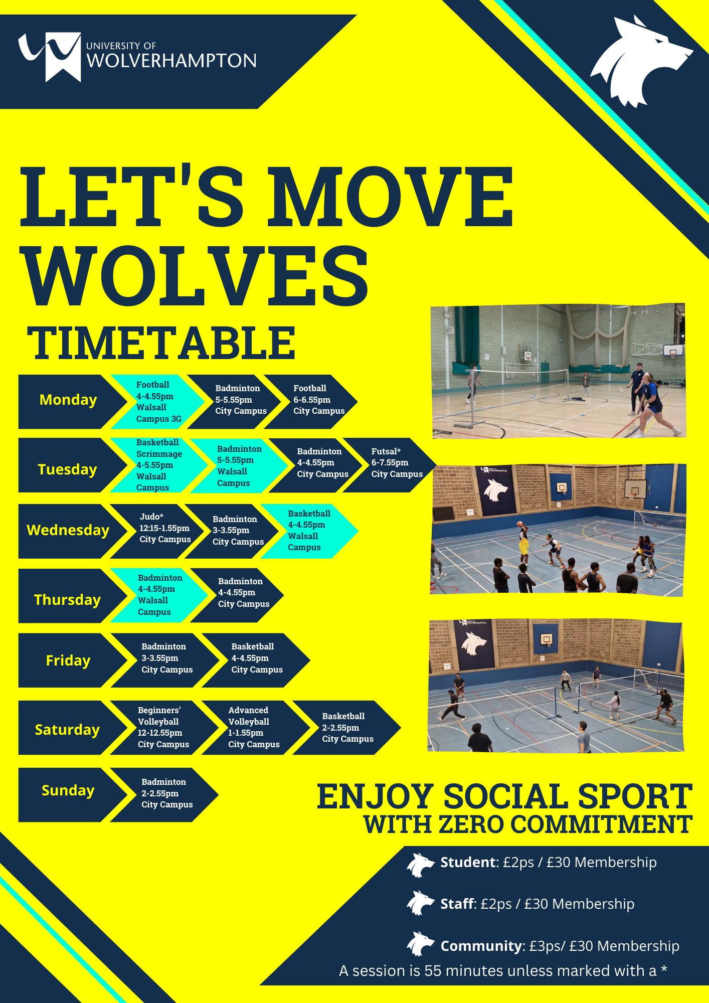 Let's Move Wolves - Your Social Sport Programme