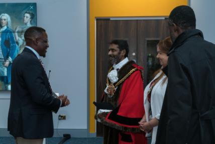 The Wolverhampton Mayor at a CAEL event