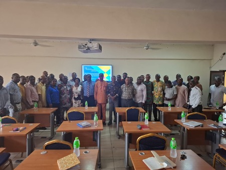 Participants attending presentation at University of PortHarcourt, Nigeria
