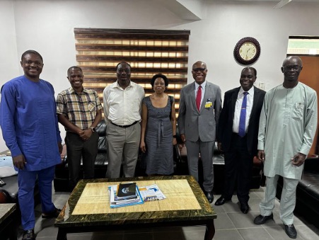 Meeting with Pro Vice Chancellor University of PortHarcourt, Nigeria