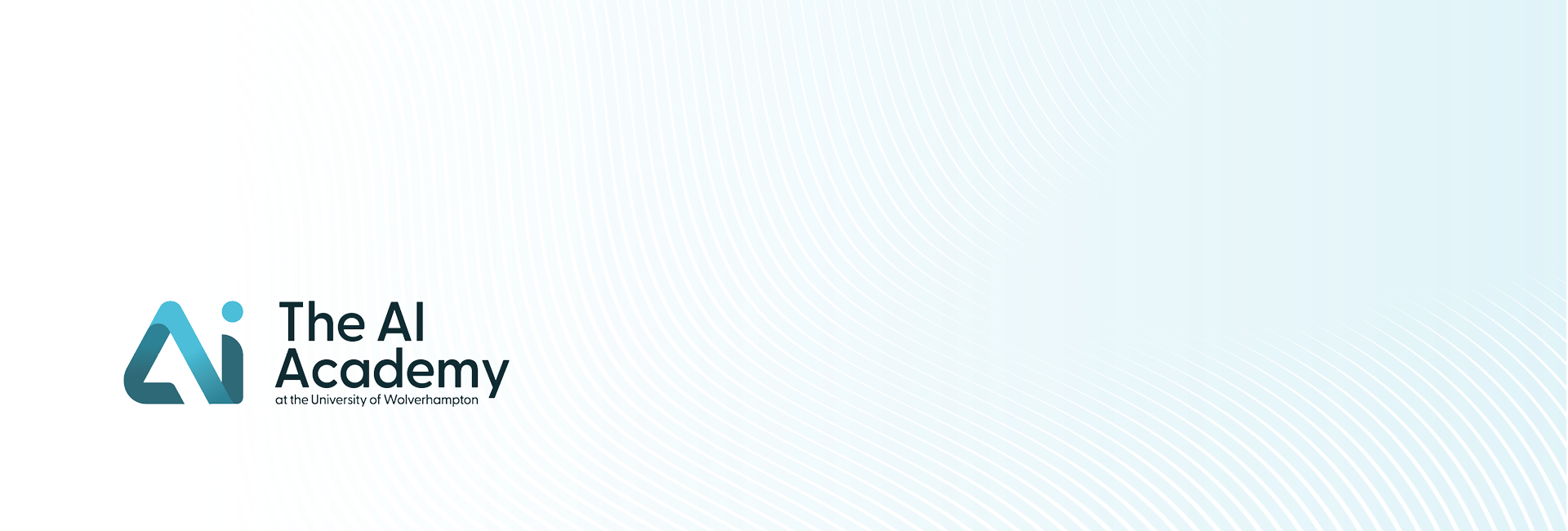 The AI Academy Logo Landing Page Header