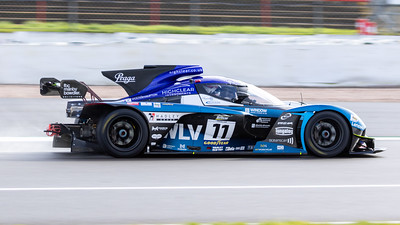 side view picture of UWR Formula 3 car on the track