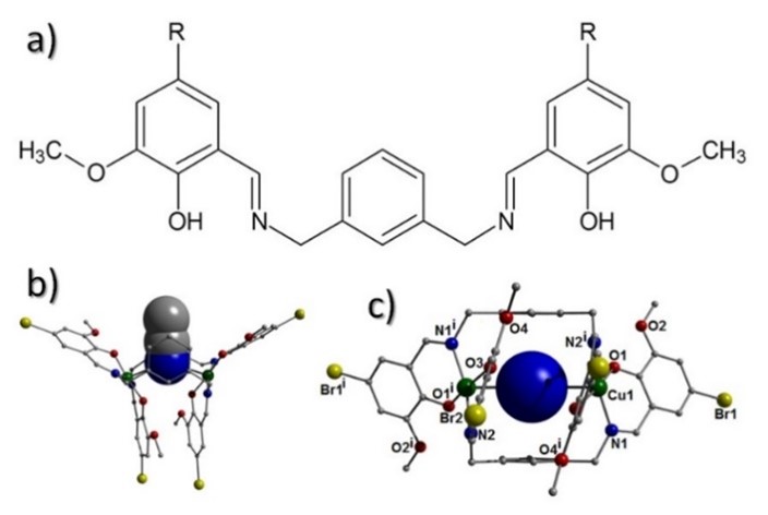 Graphic of a prototype molecule to be explored in a relevant PhD Project.