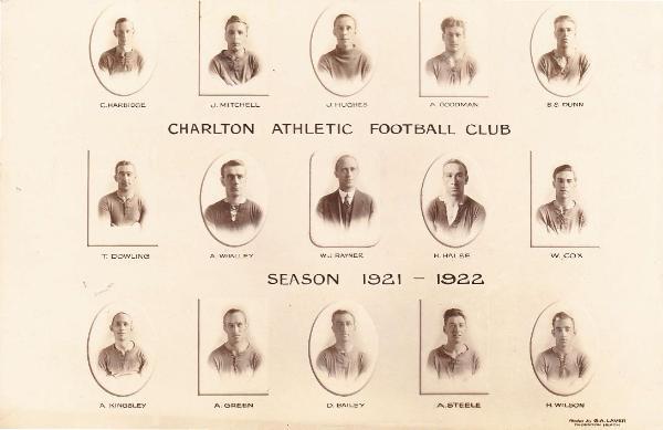 Charlton Athletic Team (Copyright Charlton Athletic Museum)