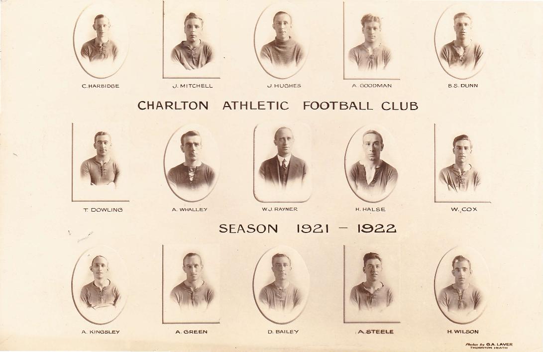 Charlton Athletic Team (Copyright Charlton Athletic Museum)