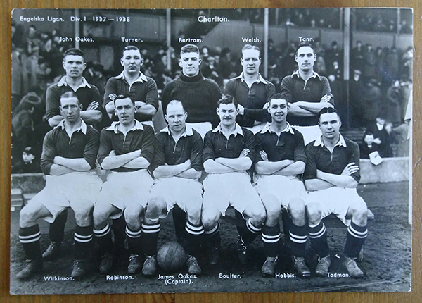 1938 Charlton Athletic Swedish Tour squad