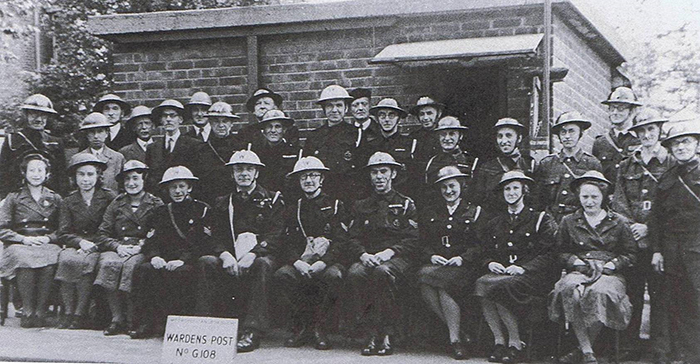 ARP Wardens at Lewisham (author’s collection)