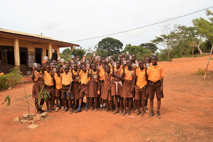 Children who were involved in the inaugural Match Attax Swap Club put all the cards that they had doubles of together and gave them to children in Ghana through the Leadership for Learning: The Cambridge Network - http://www.educ.cam.ac.uk/centres/lfl/