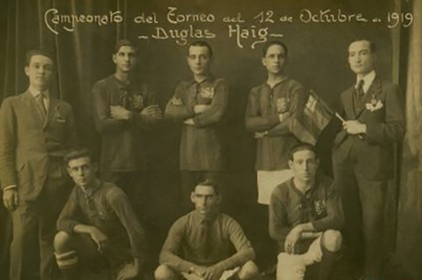Winners of the Tournament 12 October 1919 - Team Douglas Haig