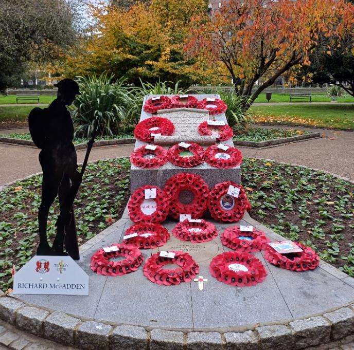 Coronation Garden War Memorial. Author's Collection