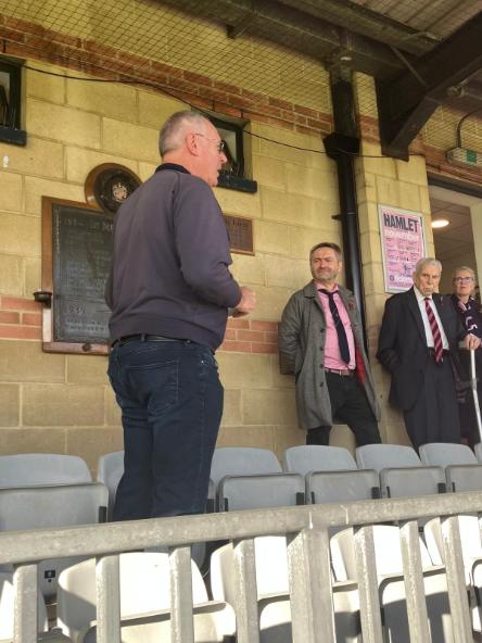 Dulwich Hamlet War Memorial - Steve Hunnisett, Roger Deason and Jack Payne