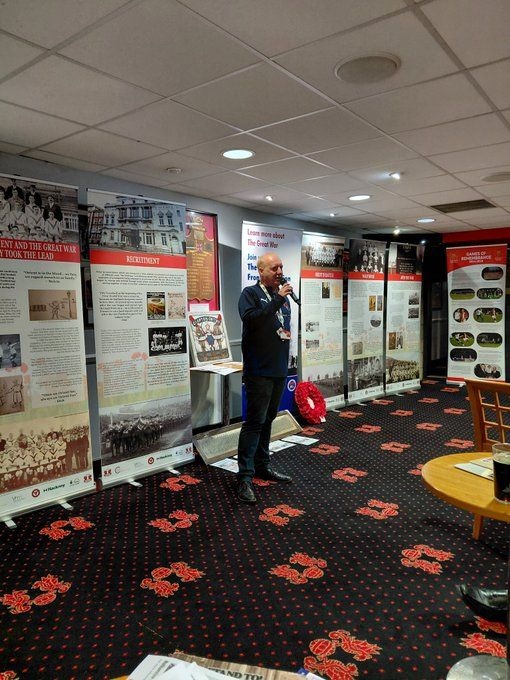 Neil Taylor speaking