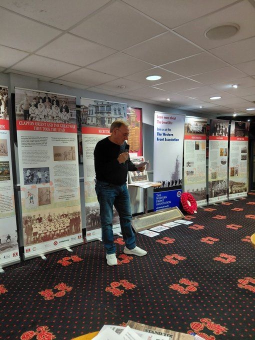 Peter Kitchen speaking