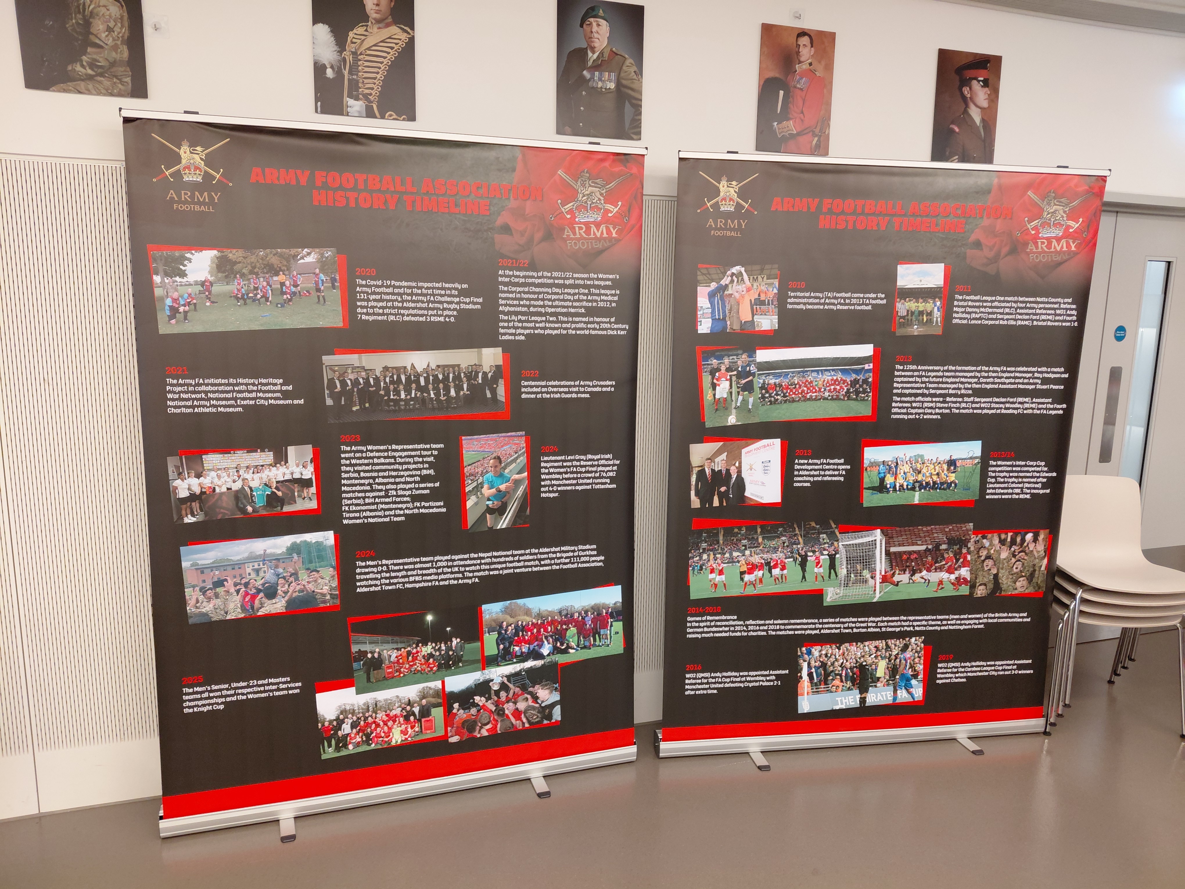 Sir Alf Ramsey - display board