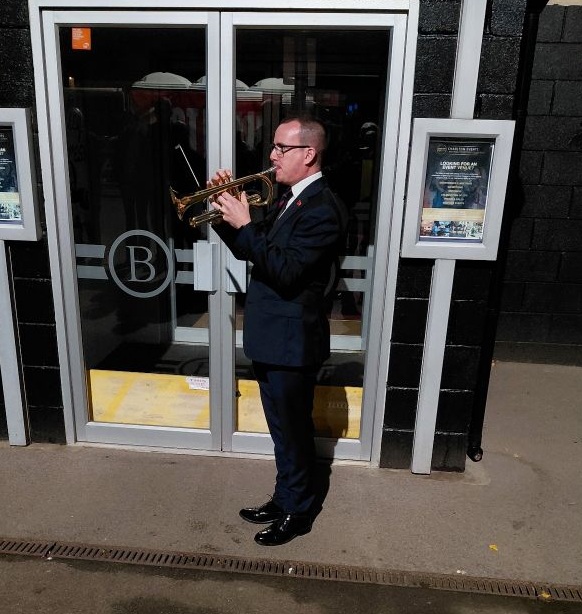 The Last Post Sounded by Adam Collins