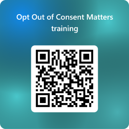 QR code consent matters training