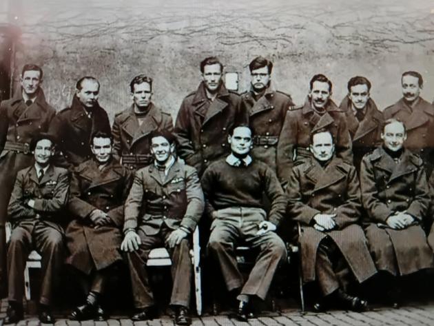 British RAF Officers at Colditz, Circa 1941