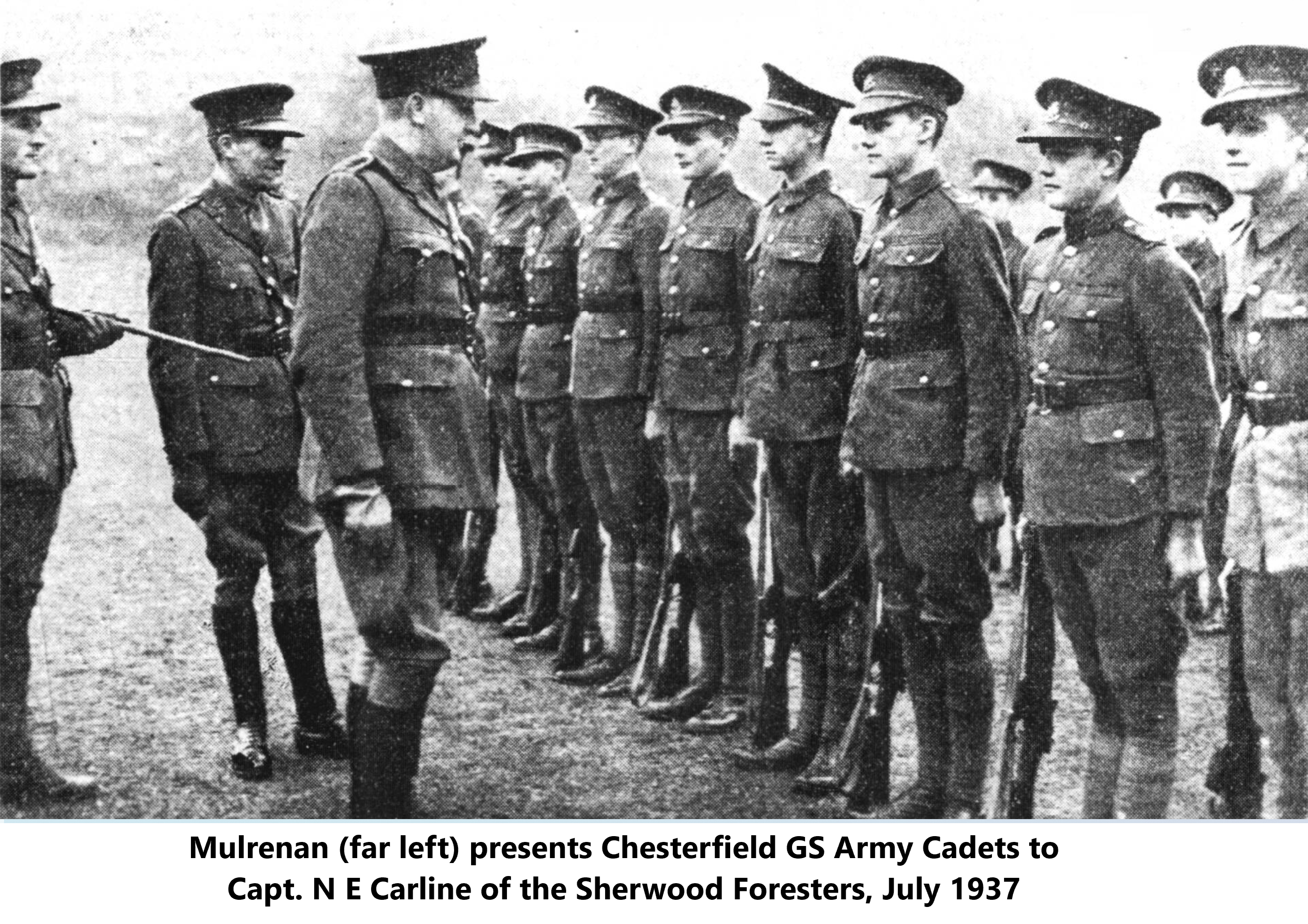 Second Lieutenant Mulrenan