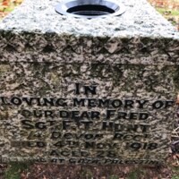 An image of Fred Hunt's Memorial